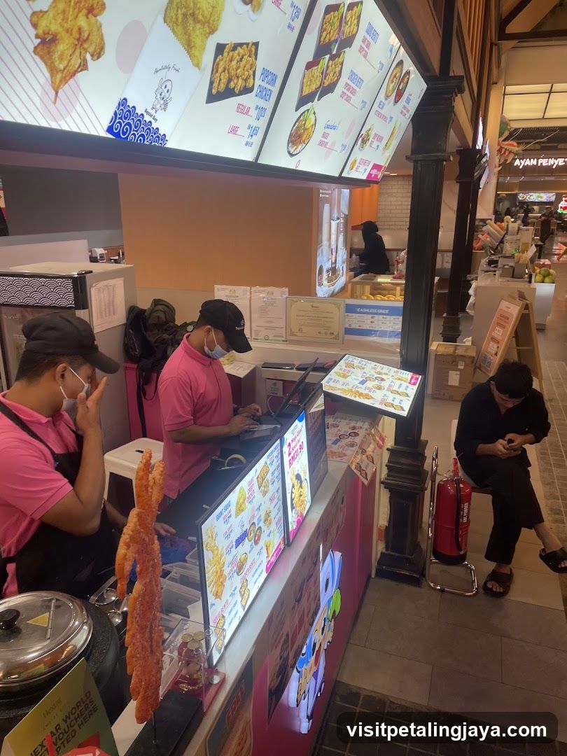 Food Stall Interior
