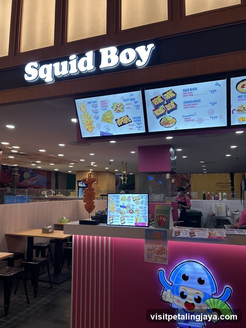 Squid Boy Restaurant Interior