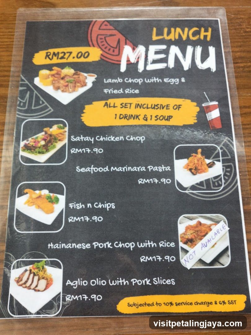 Lunch Menu
