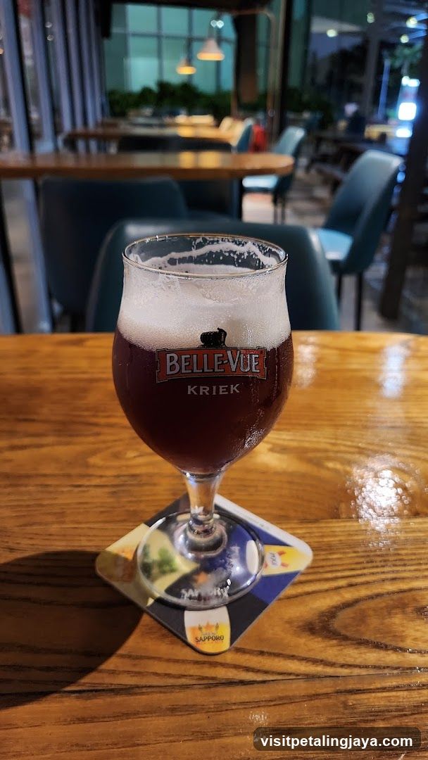 Belle Vue Kriek Beer Glass