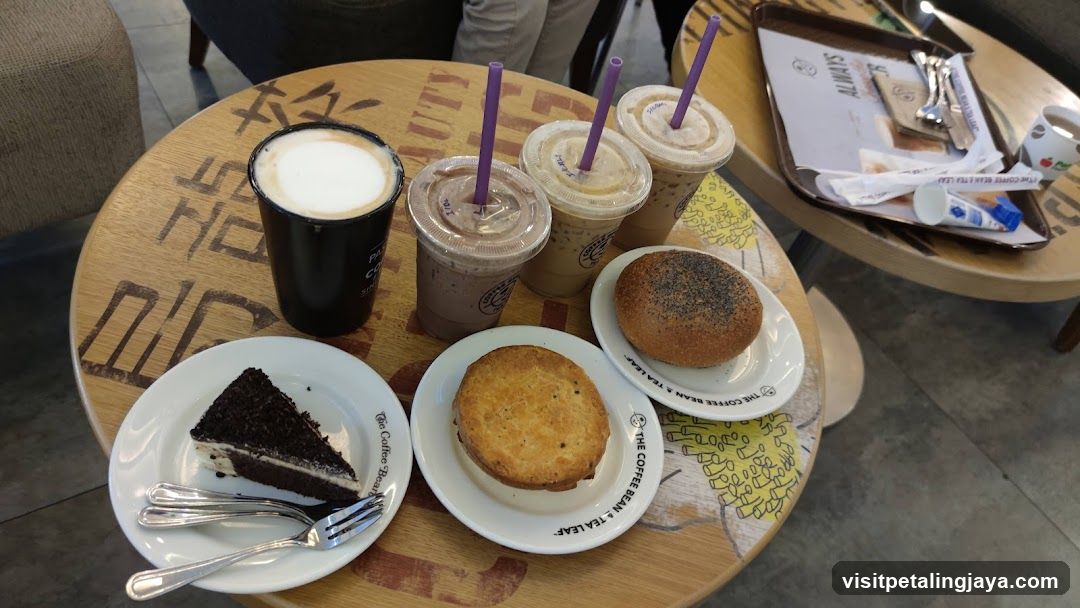 Coffee and Pastry Spread