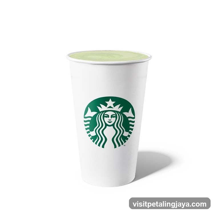 Starbucks Cup with Matcha Latte