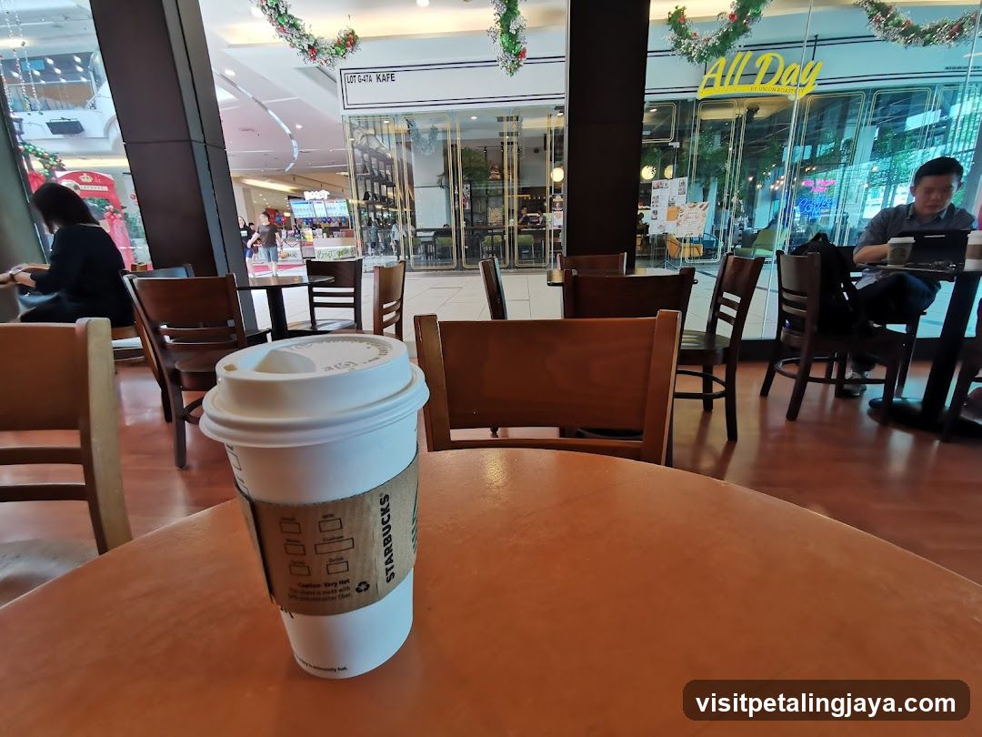 Starbucks Coffee Shop Interior