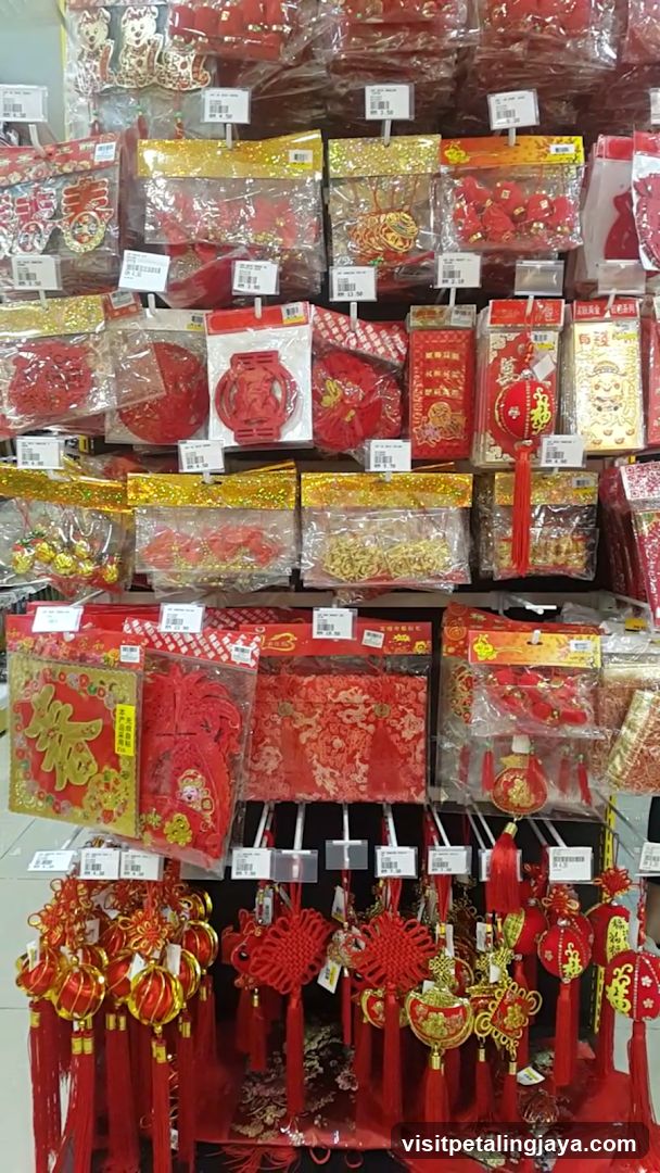 Chinese New Year Decorations Display
