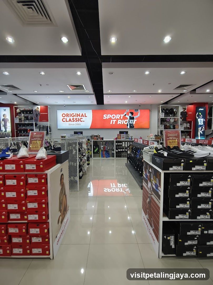 Sporting Goods Store Interior