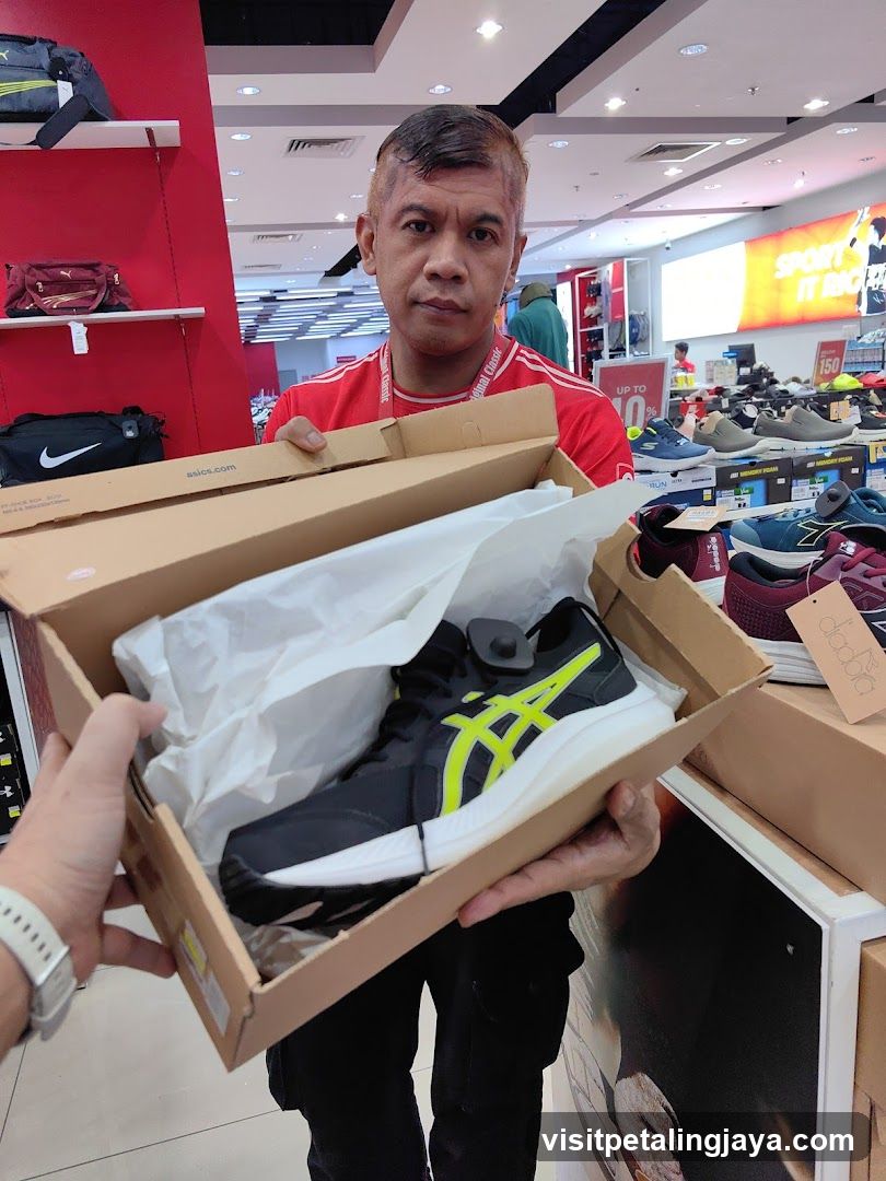 Shoe Purchase in Store