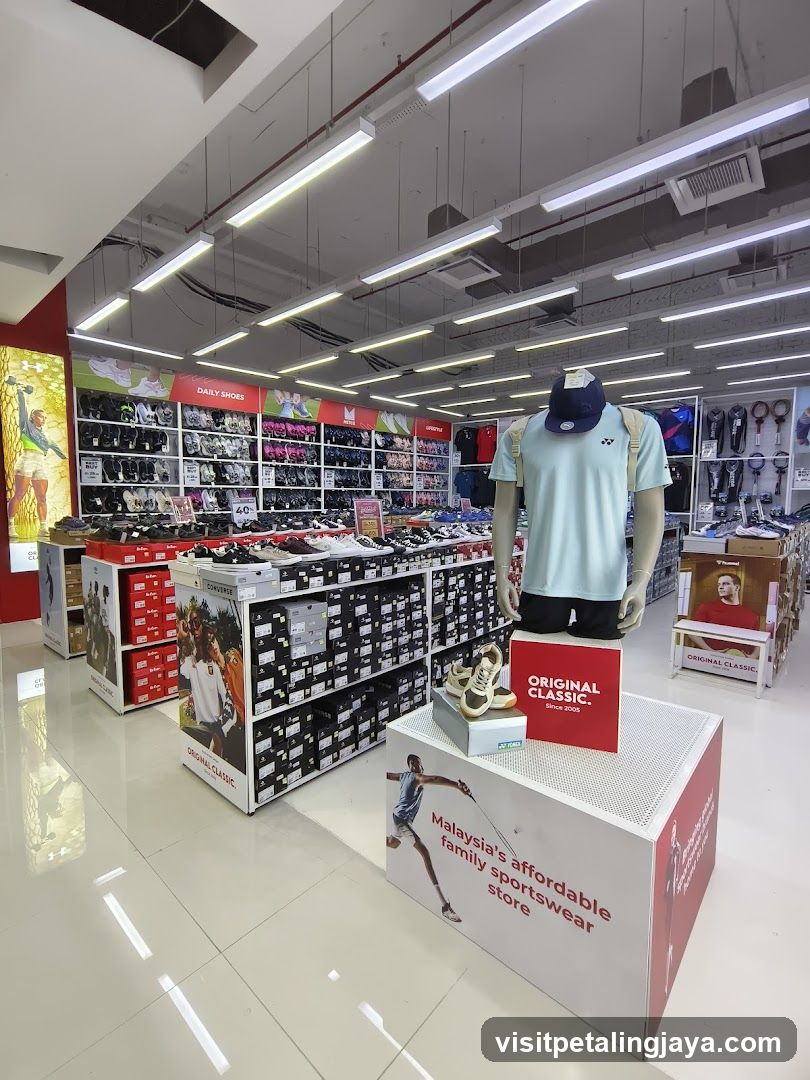 Sports Store Interior Display