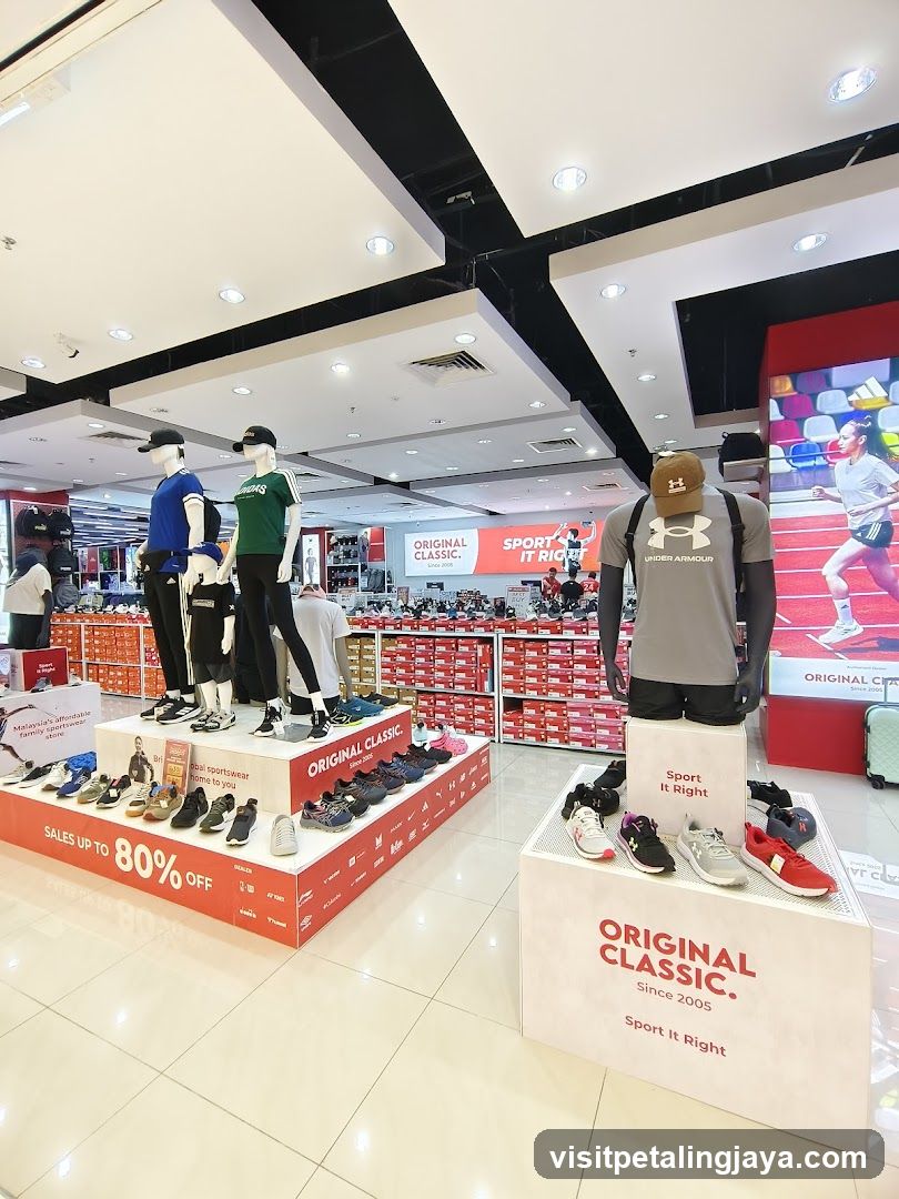 Sportswear Store Interior Display