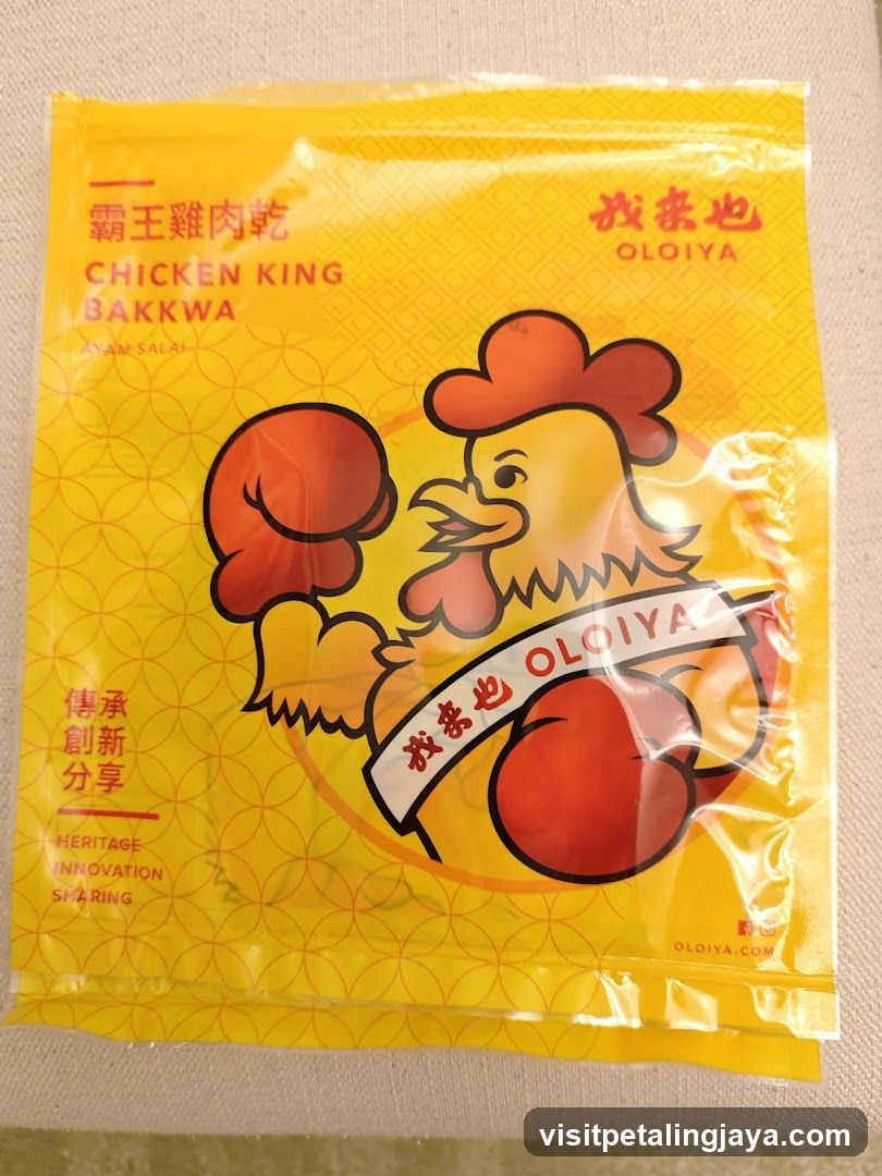 Oloiya Chicken King Bakkwa Package