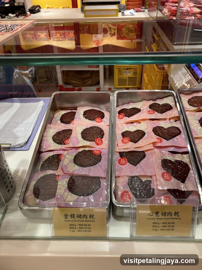 Pork Bakkwa Display