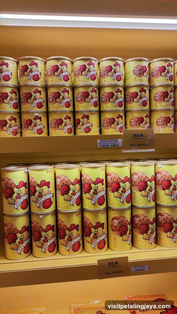 Canned Meat Products Display