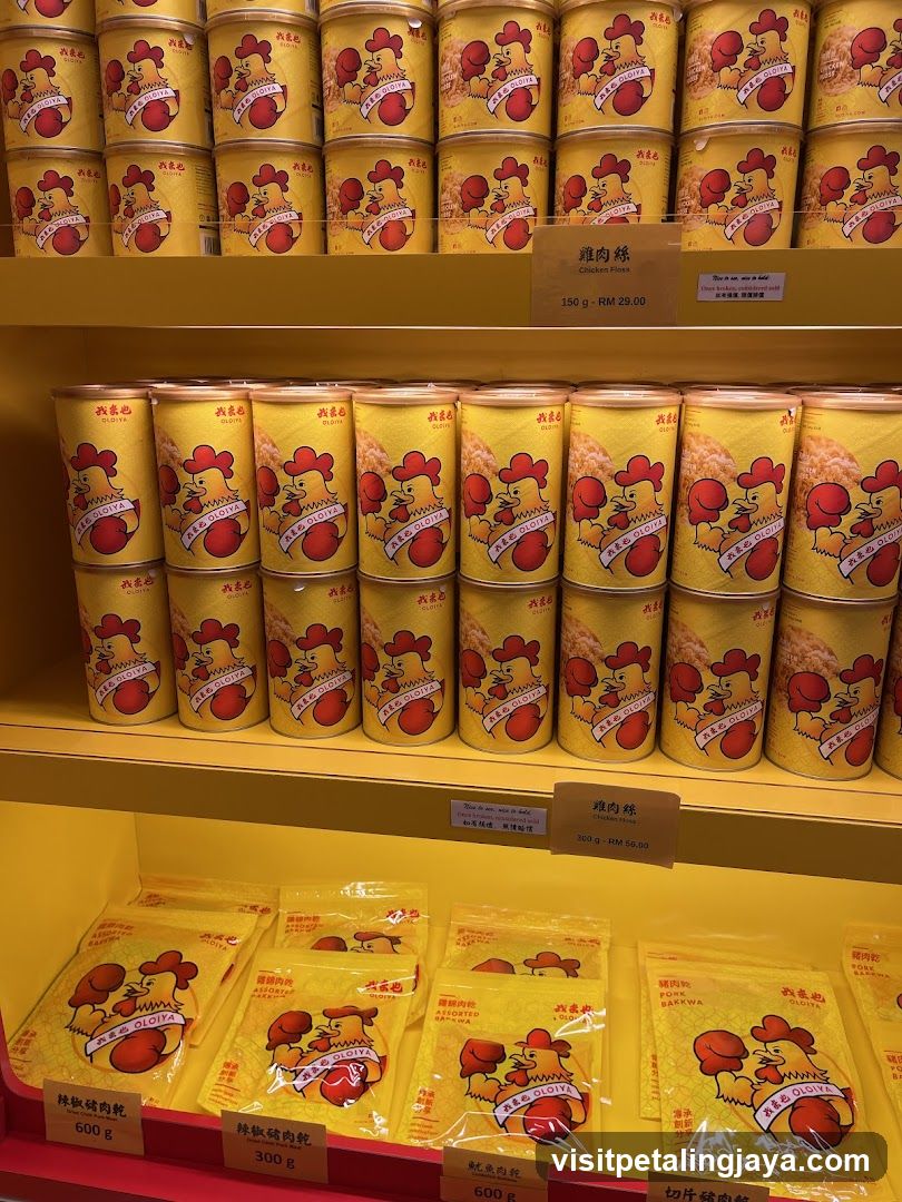 Canned Chicken Products Display