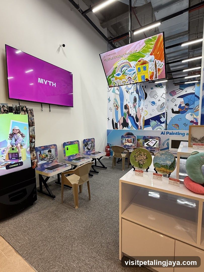 AI Painting Experience Area