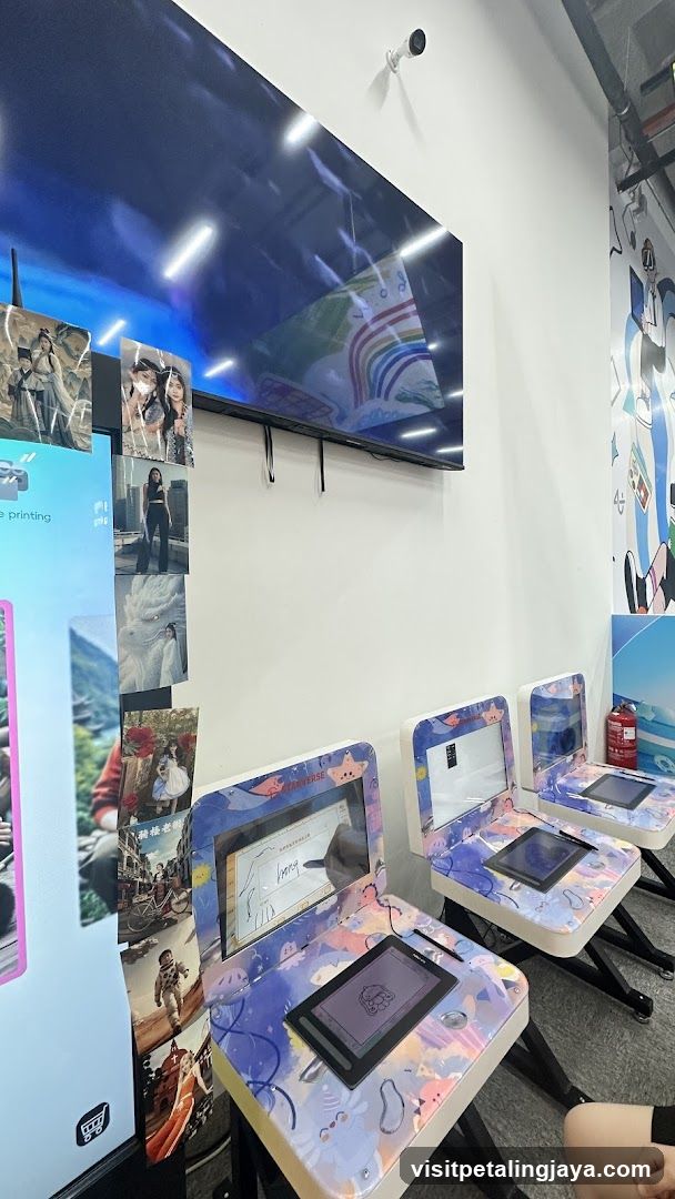 Digital Art Studio Interior