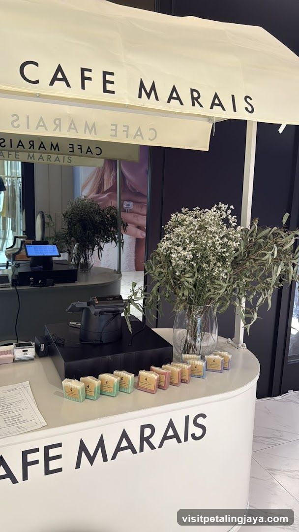 Cafe Marais Counter Display