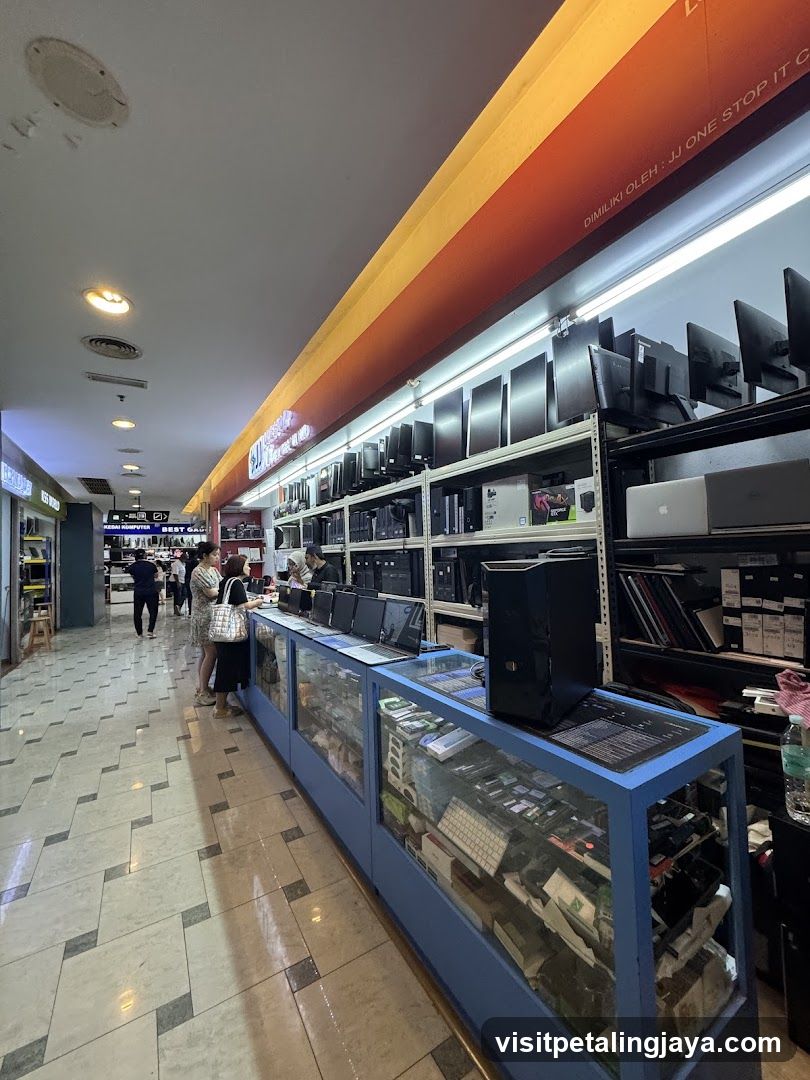 Electronics Store Interior
