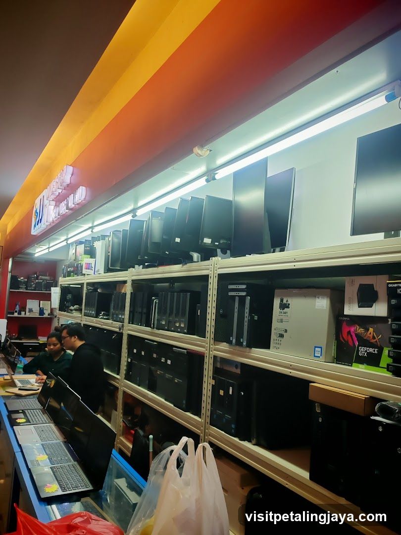 Electronics Store Interior