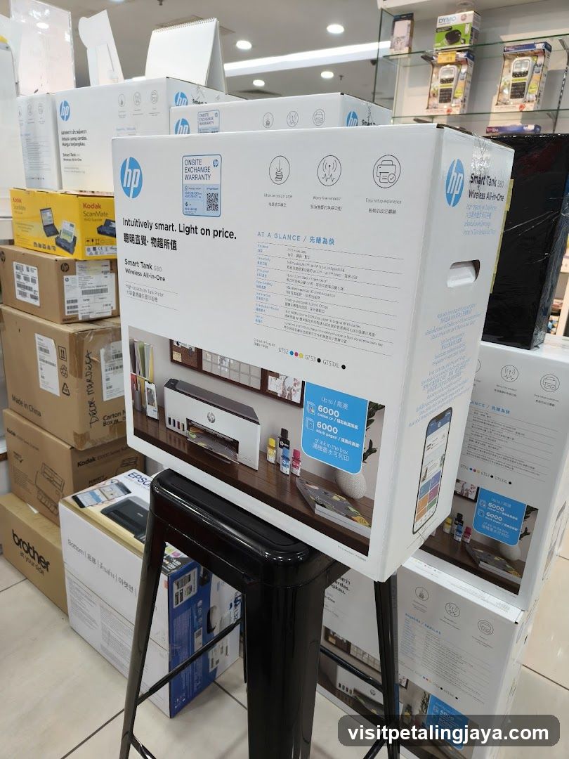 Electronics Store Interior