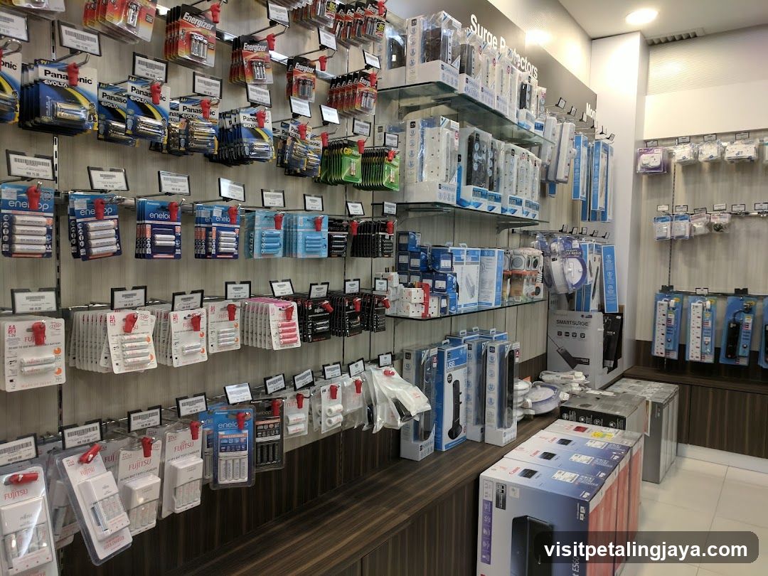 Electronics Store Interior