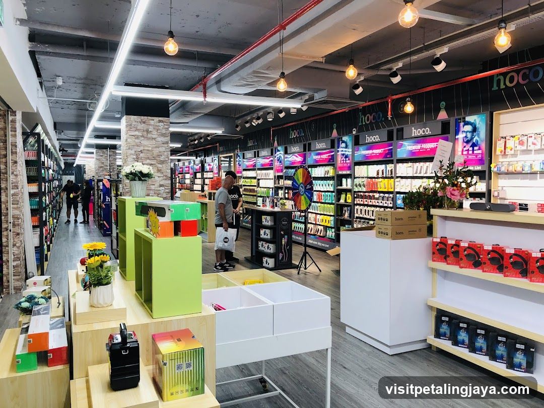 Electronics Store Interior