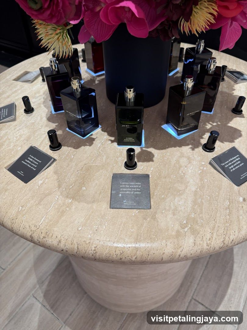 Perfume Display Table