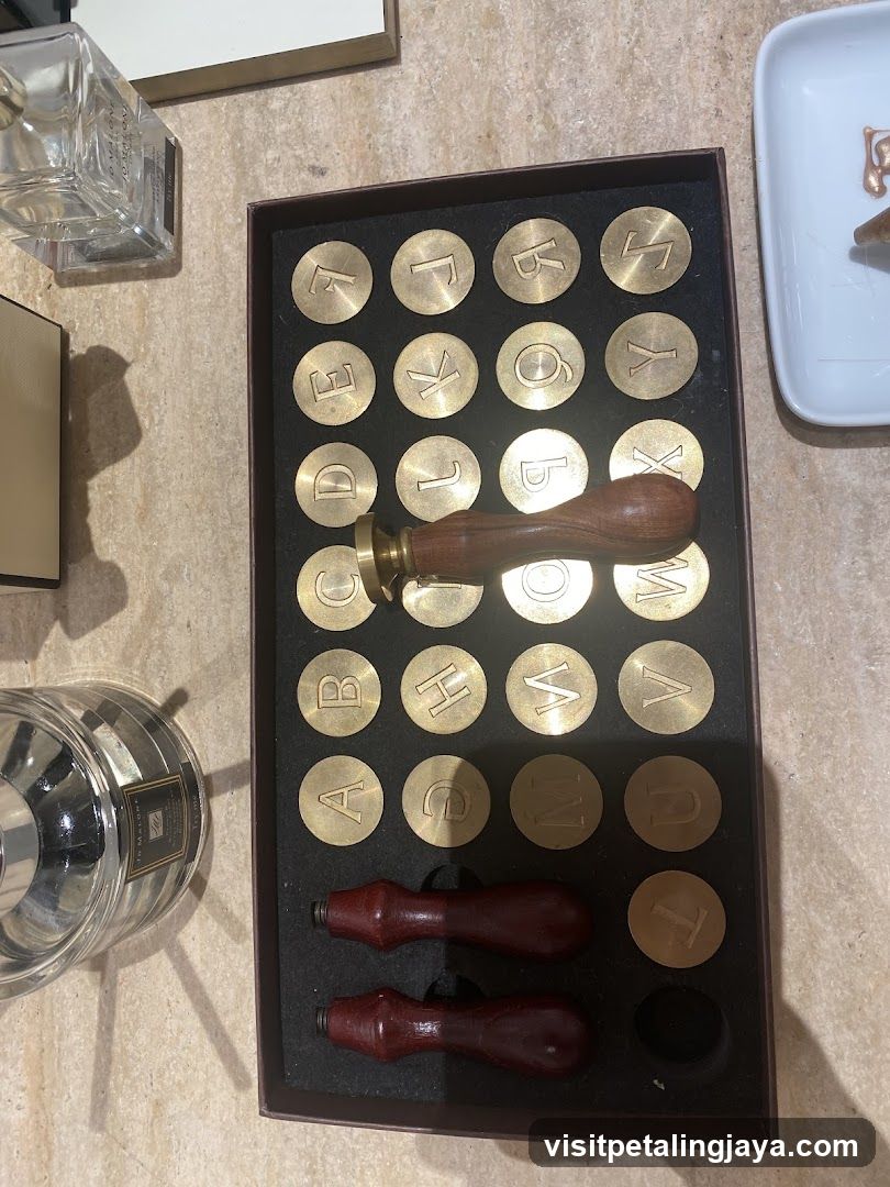 Wax Seal Set on Counter