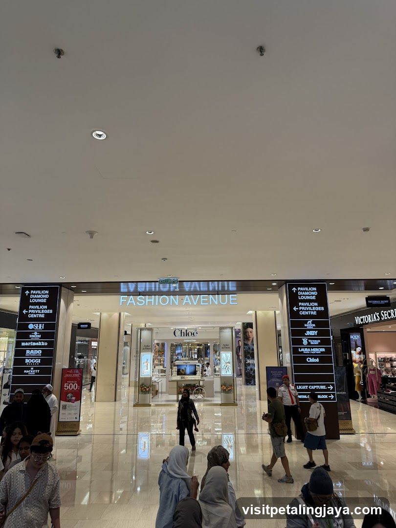 Fashion Avenue Interior View