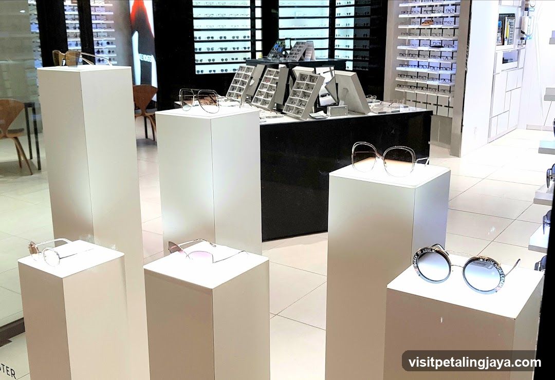 Optical Store Interior Display