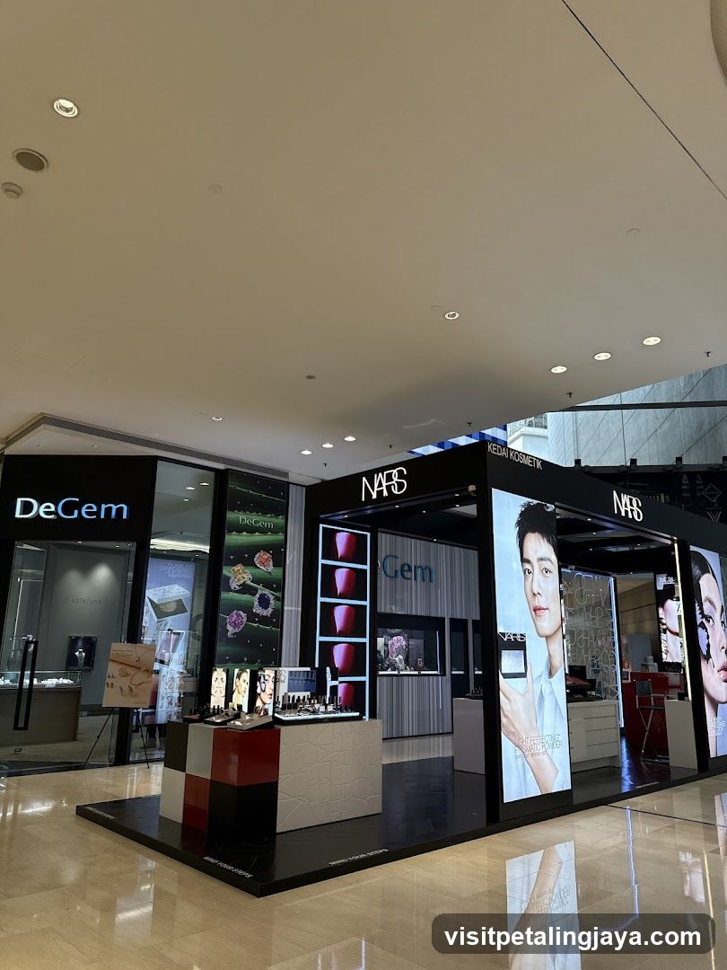 NARS Cosmetics Display Booth in Mall