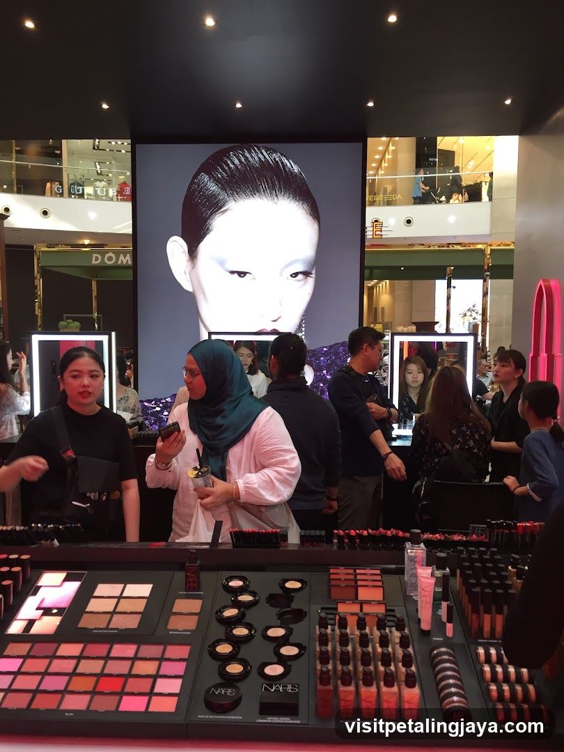 NARS Cosmetics Display Booth
