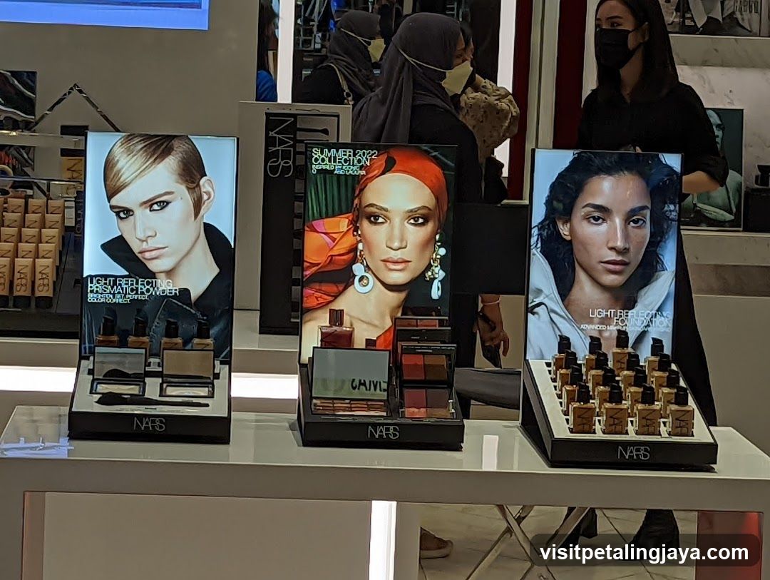 NARS Cosmetics Display