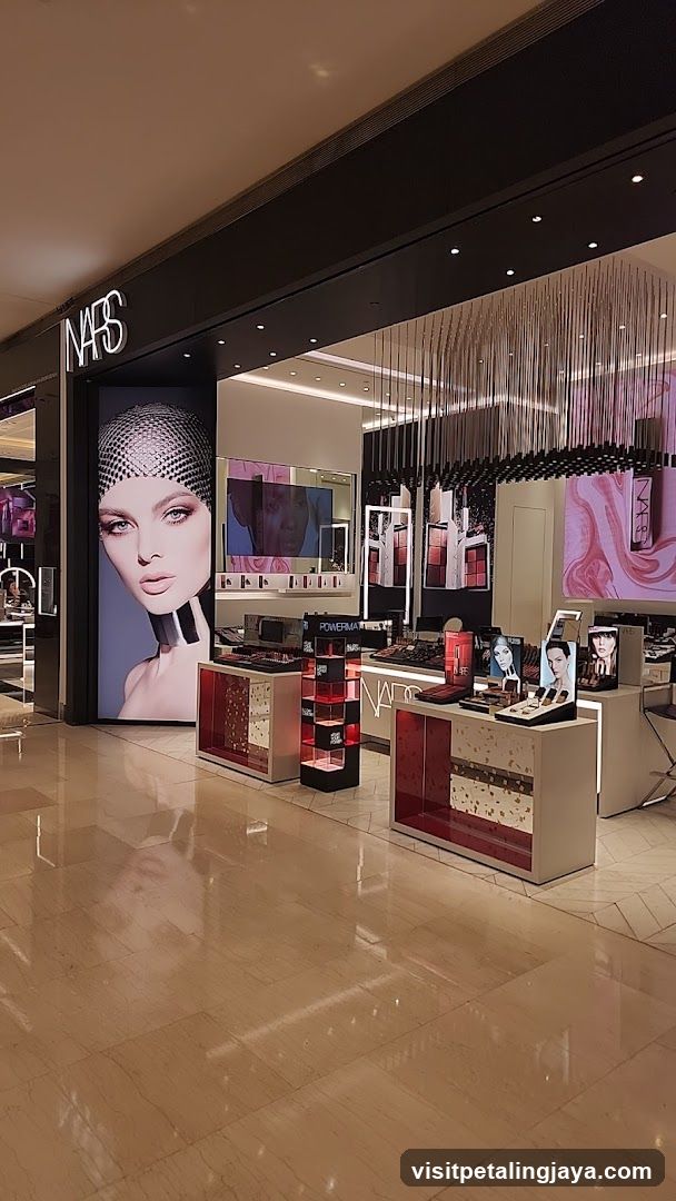 NARS Cosmetics Store Interior