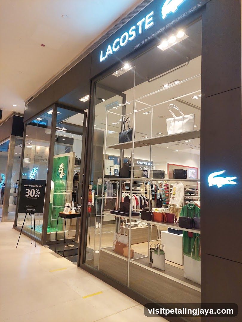 Lacoste Storefront
