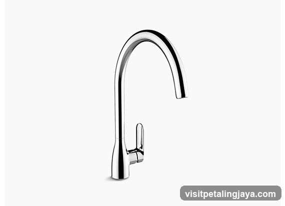 Chromed Kitchen Faucet