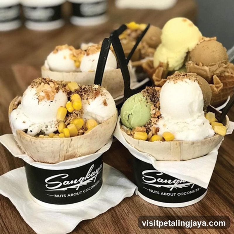 Sangkaya Coconut Bowl Dessert