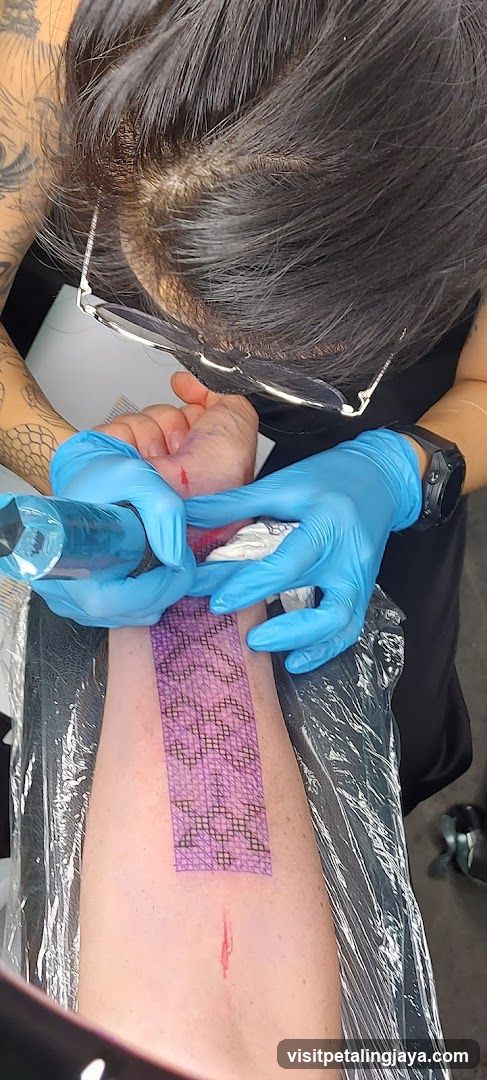 Tattoo Session in Progress