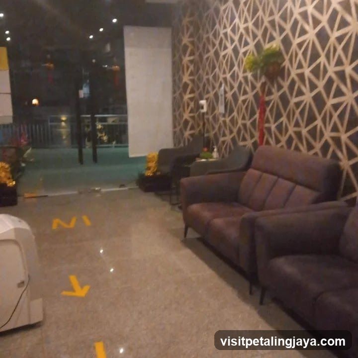 Lobby Interior with Seating Area