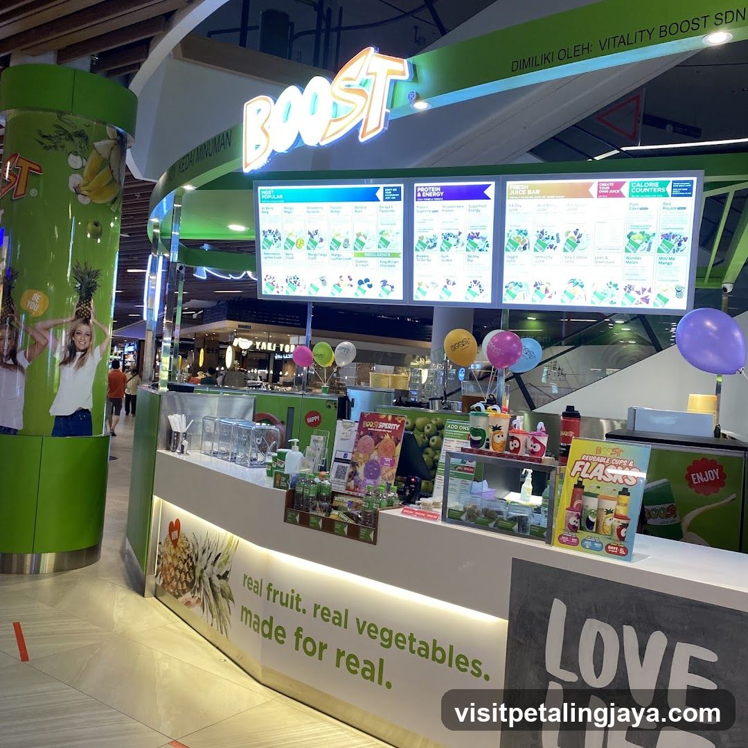 Boost Juice Store Interior