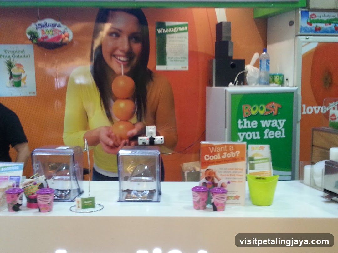 Juice Bar Display