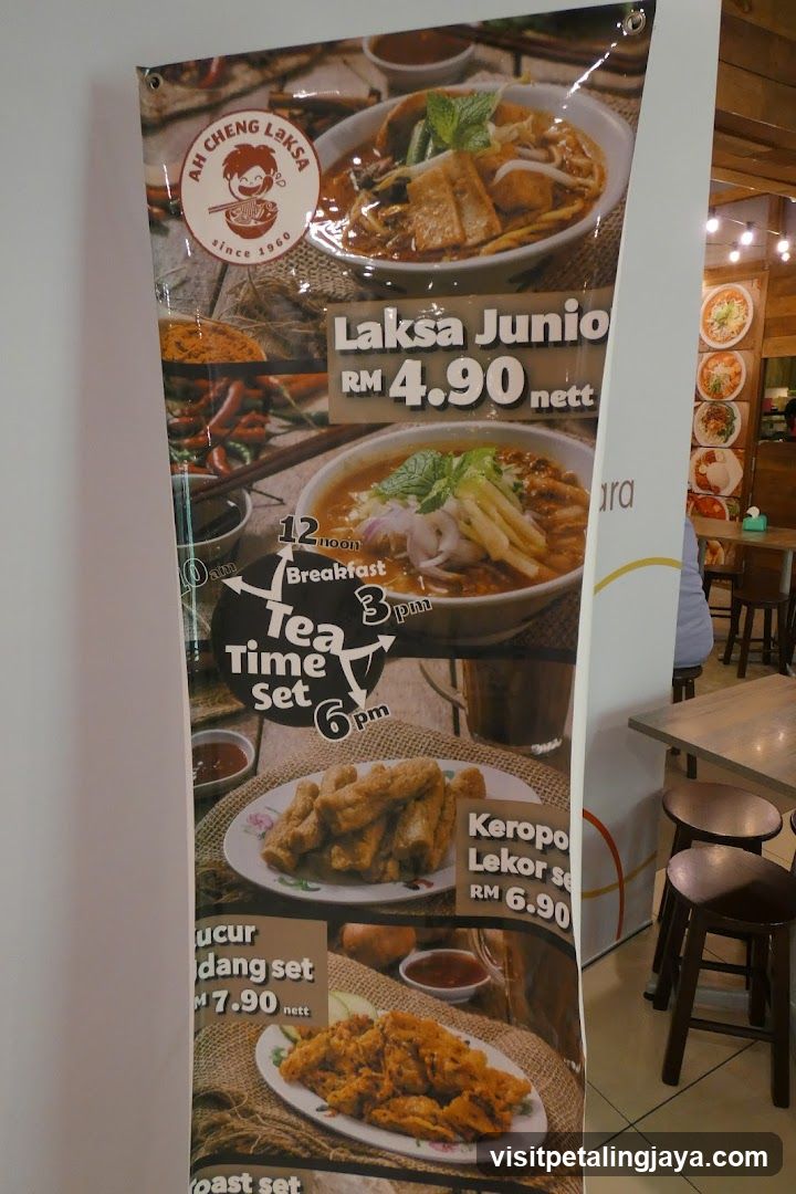 Laksa Menu Poster