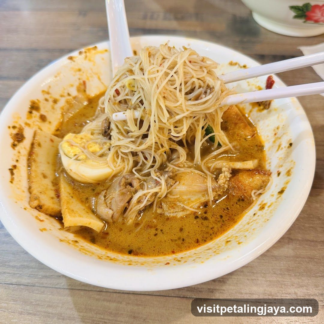 Bowl of Noodles with Broth and Toppings