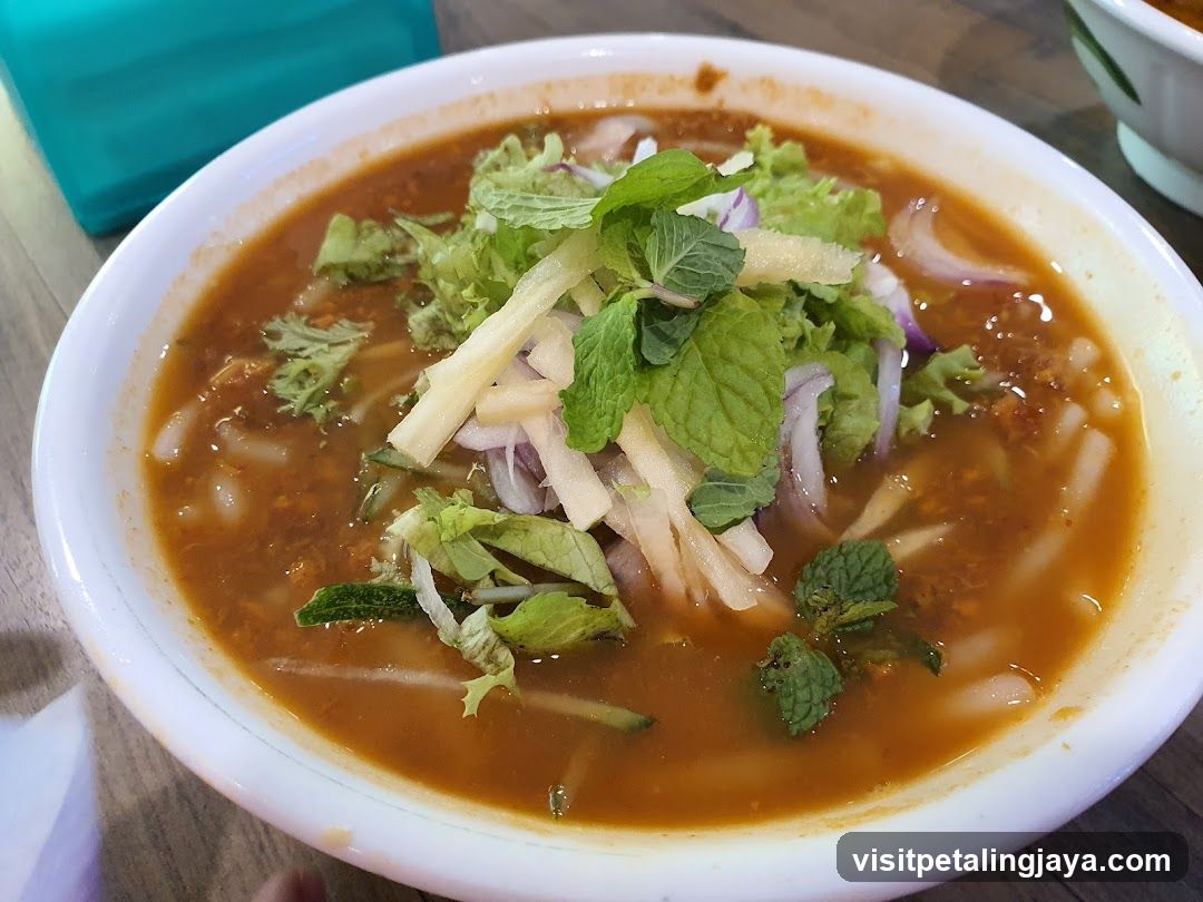 Bowl of Soup with Garnish