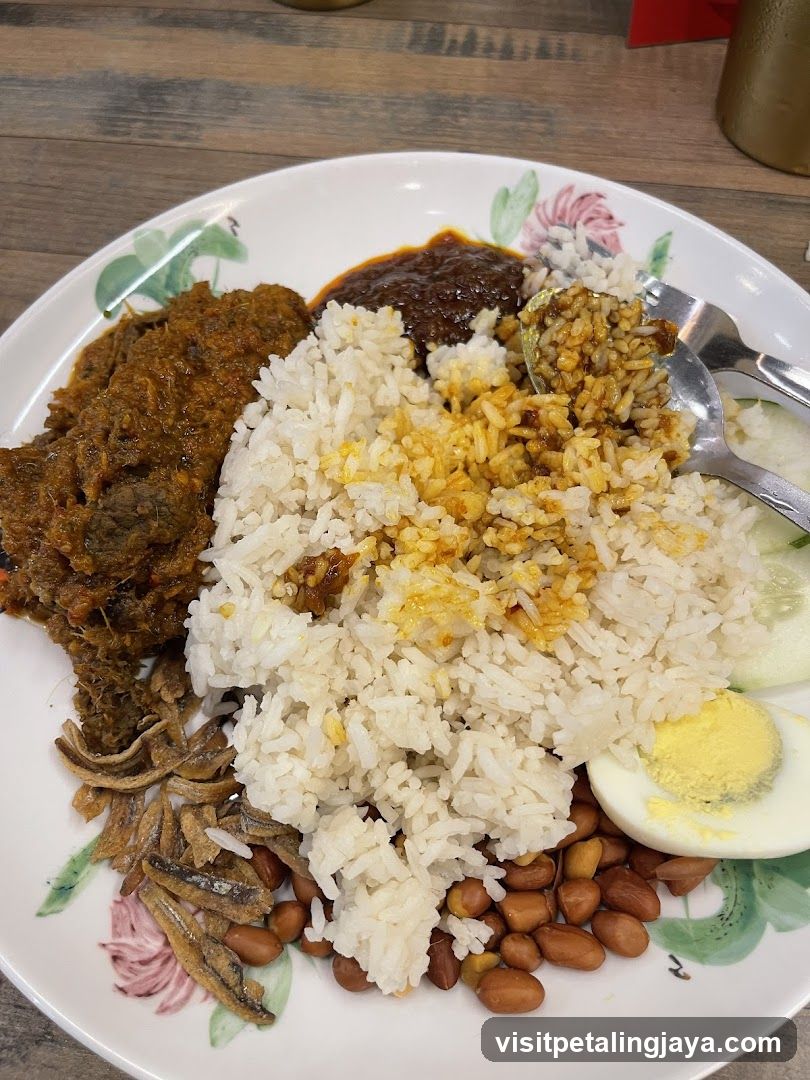 Nasi Lemak Plate
