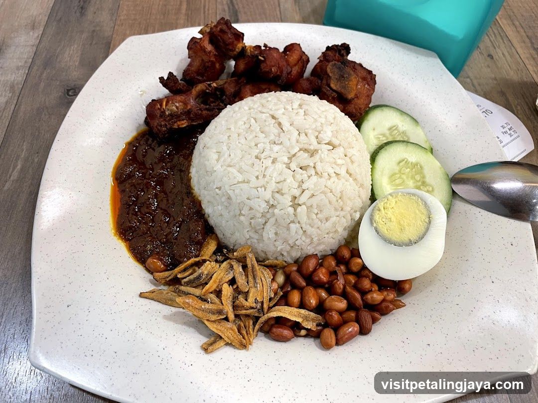 Nasi Lemak Plate