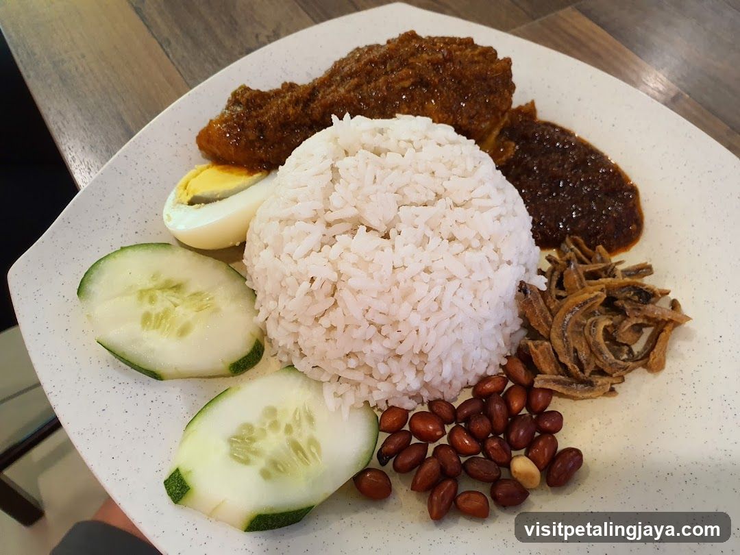 Nasi Lemak Plate