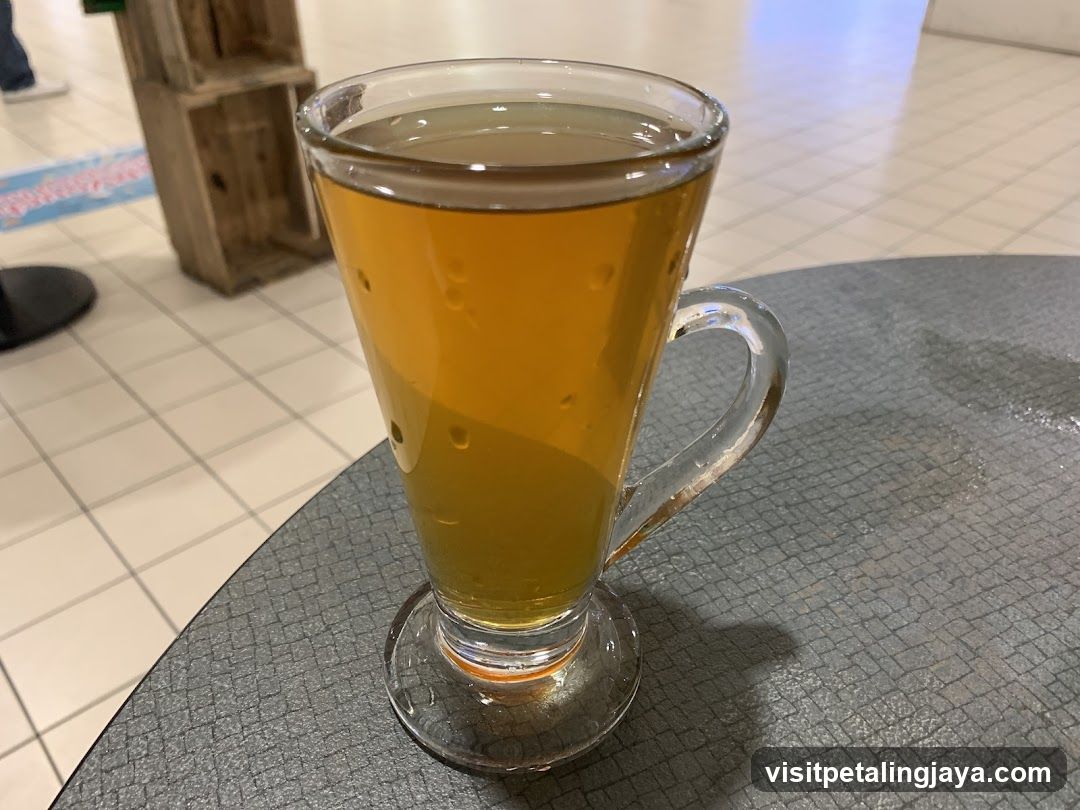 Glass of Amber Liquid