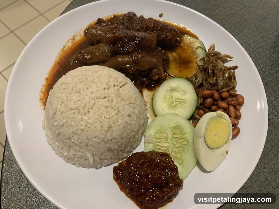 Nasi Lemak Plate