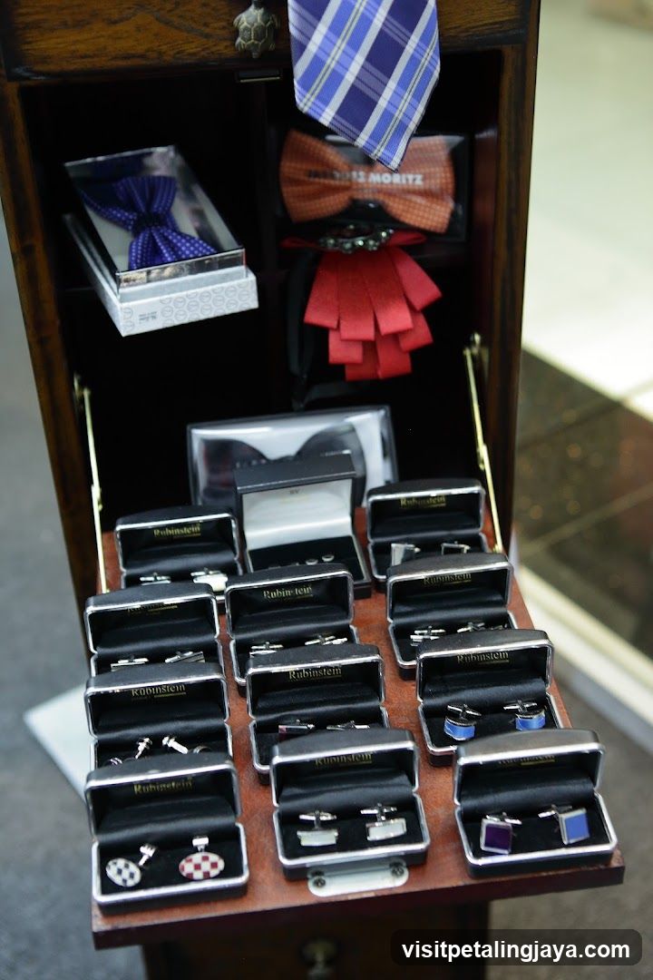 Men's Accessories Display