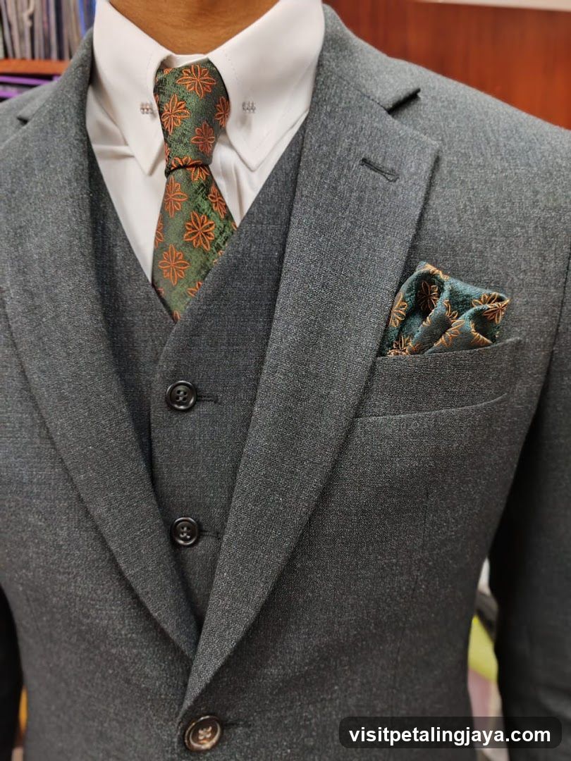 Men's Suit and Accessories Display