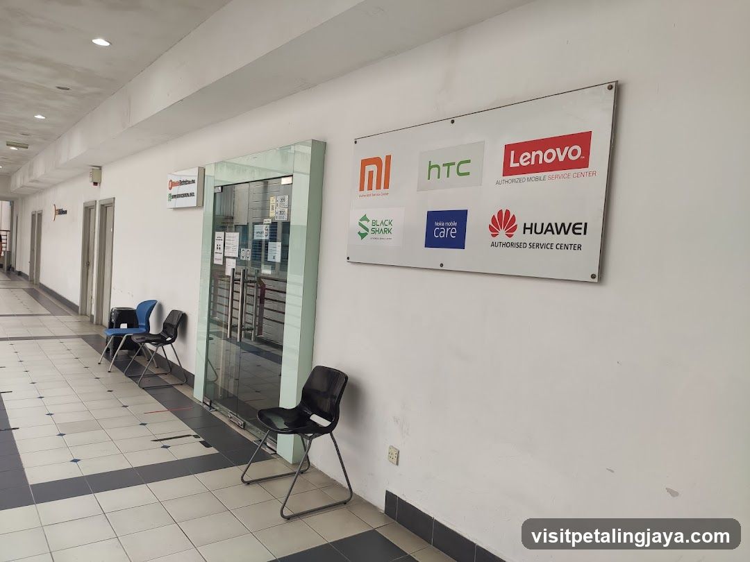 Service Center Hallway